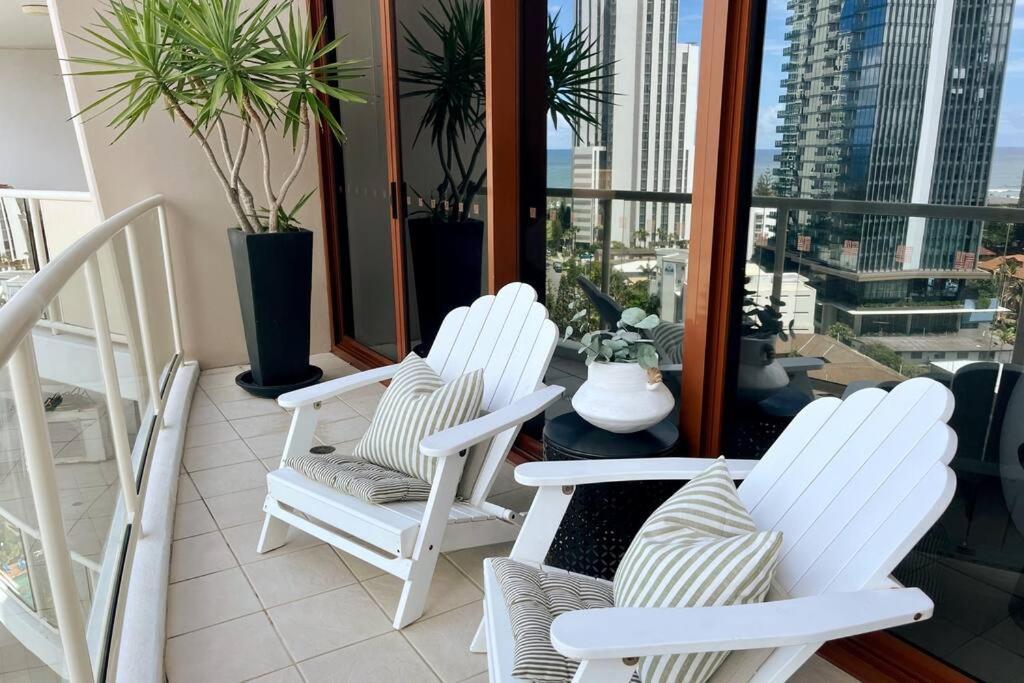 Apartamento Private Sky Terrace Classic Penthouse 2 Car Parks Gold Coast Exterior foto